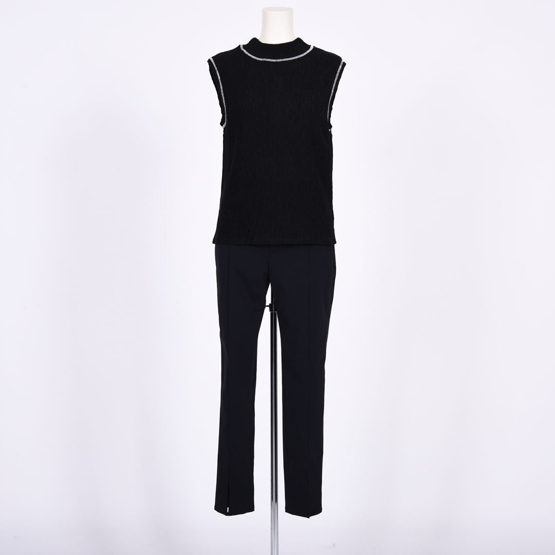 ハイネックノースリーブカットソー　B DONNA　6062402