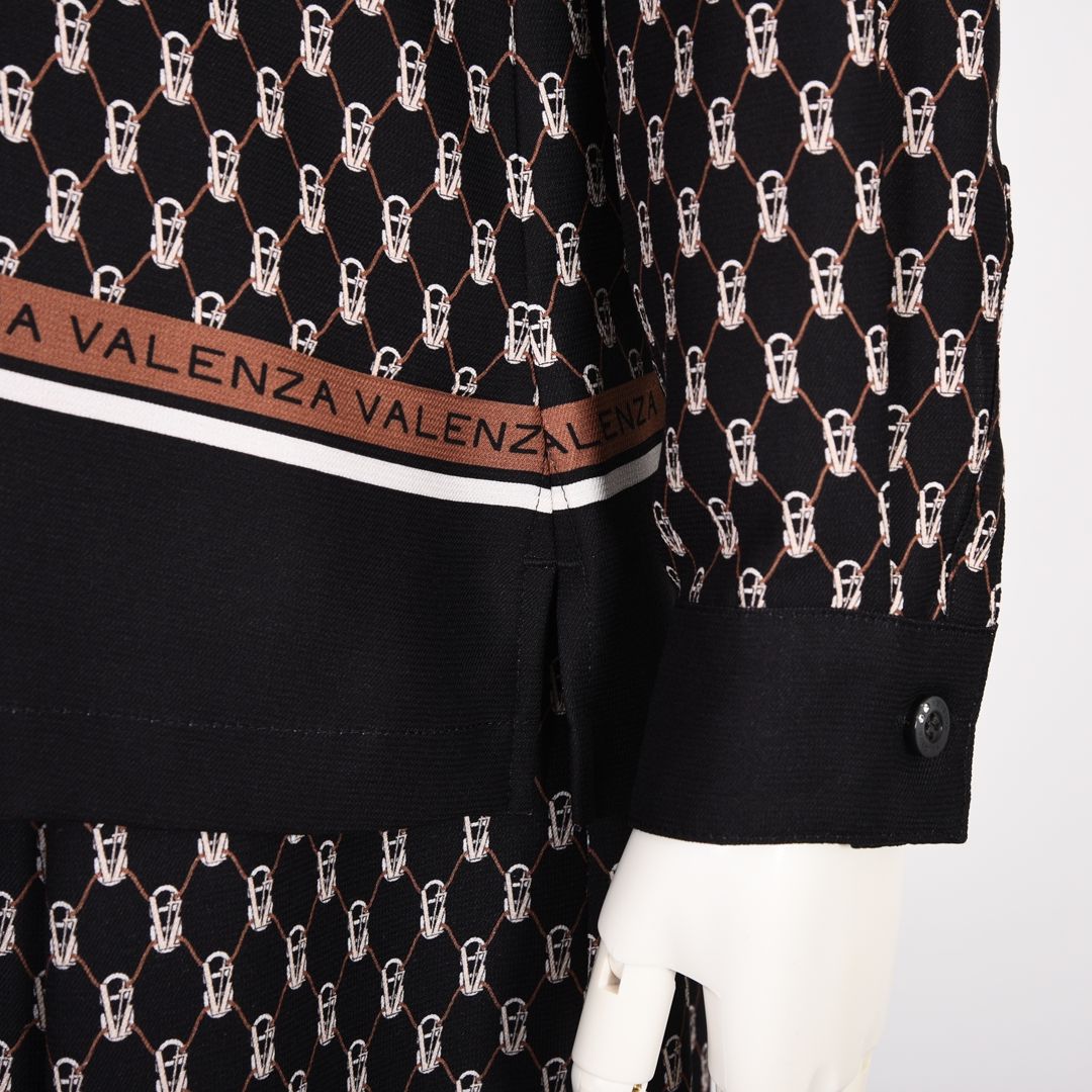 ビットプリント　ブラウス　VALENZA　5161602
