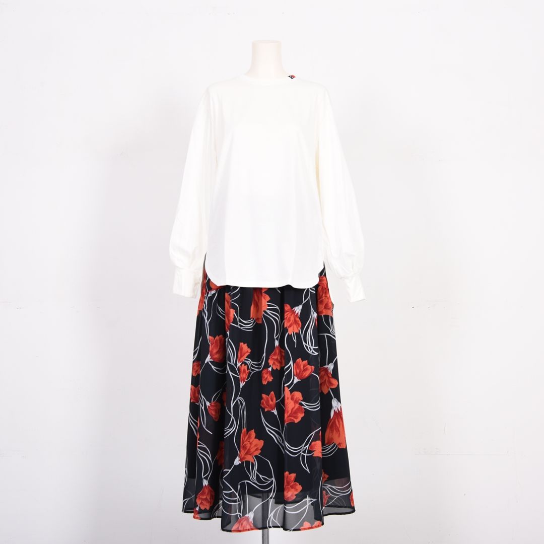 ドロップショルダーカットソー　B DONNA　6062801