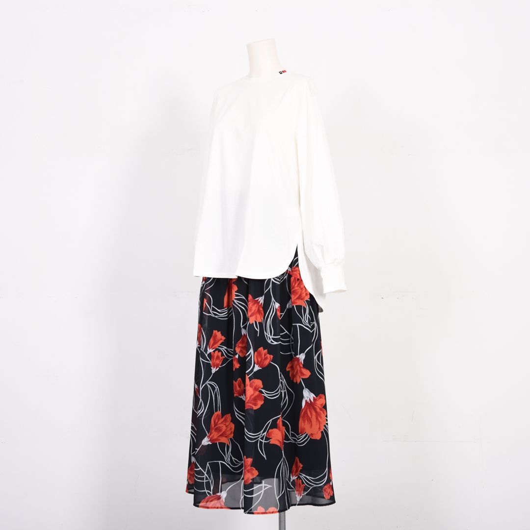 ドロップショルダーカットソー　B DONNA　6062801