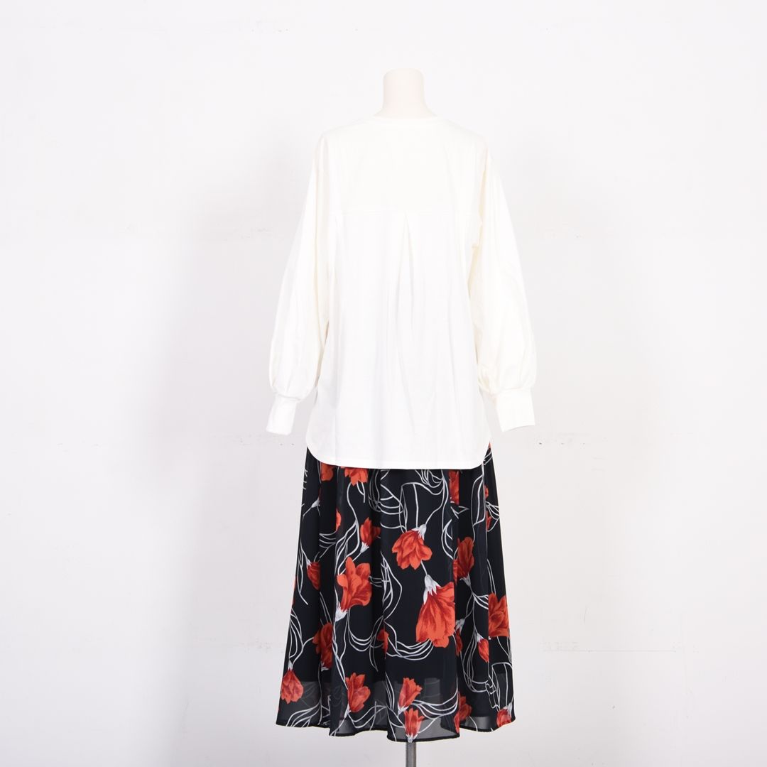 ドロップショルダーカットソー　B DONNA　6062801
