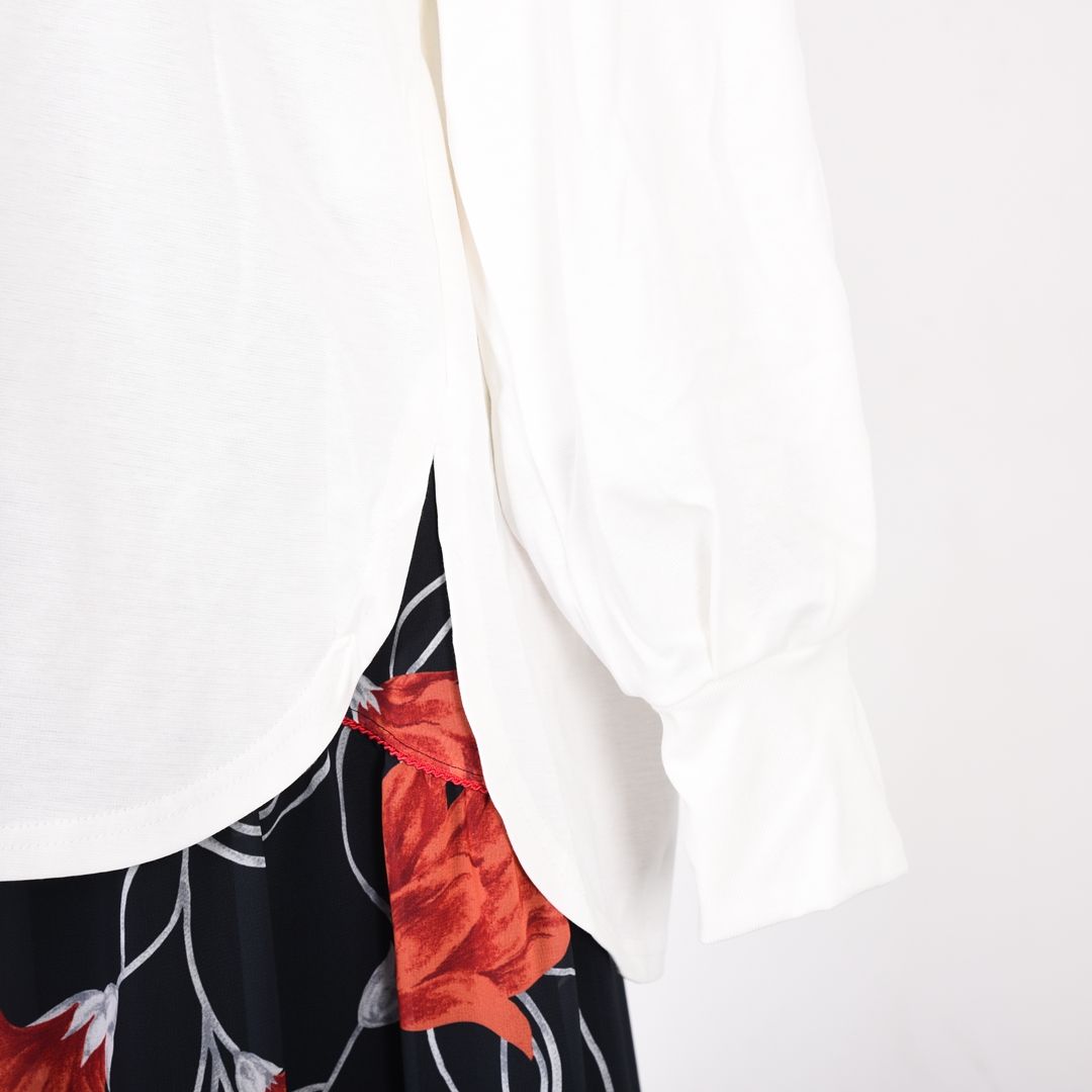 ドロップショルダーカットソー　B DONNA　6062801