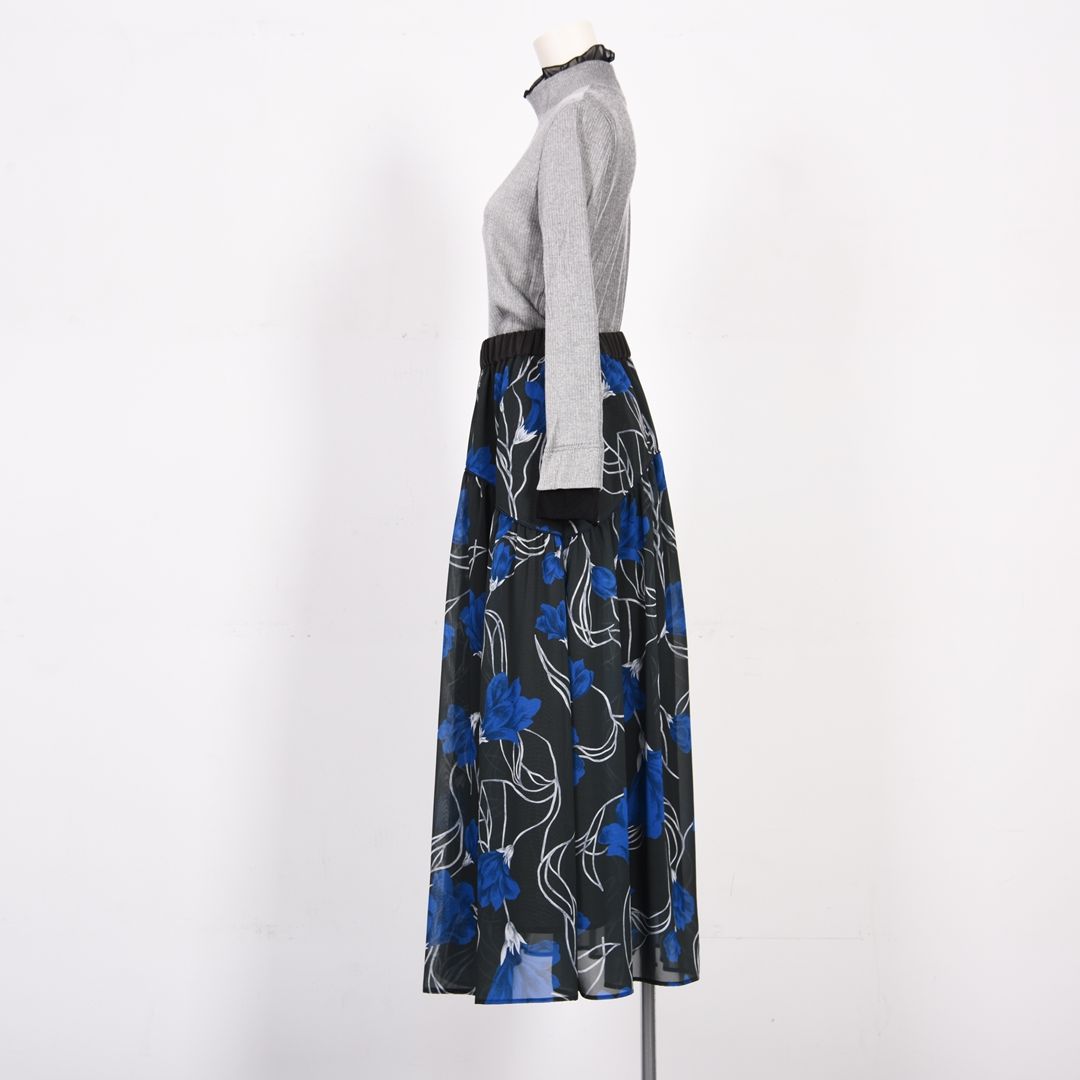レイヤード風ハイネックカットソー　B DONNA　6062800