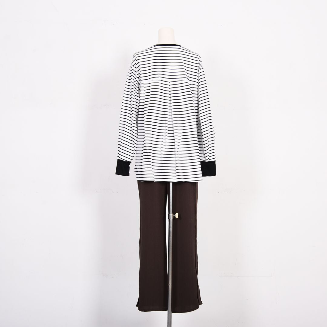 ドロップショルダーカットソー　B DONNA　6062801