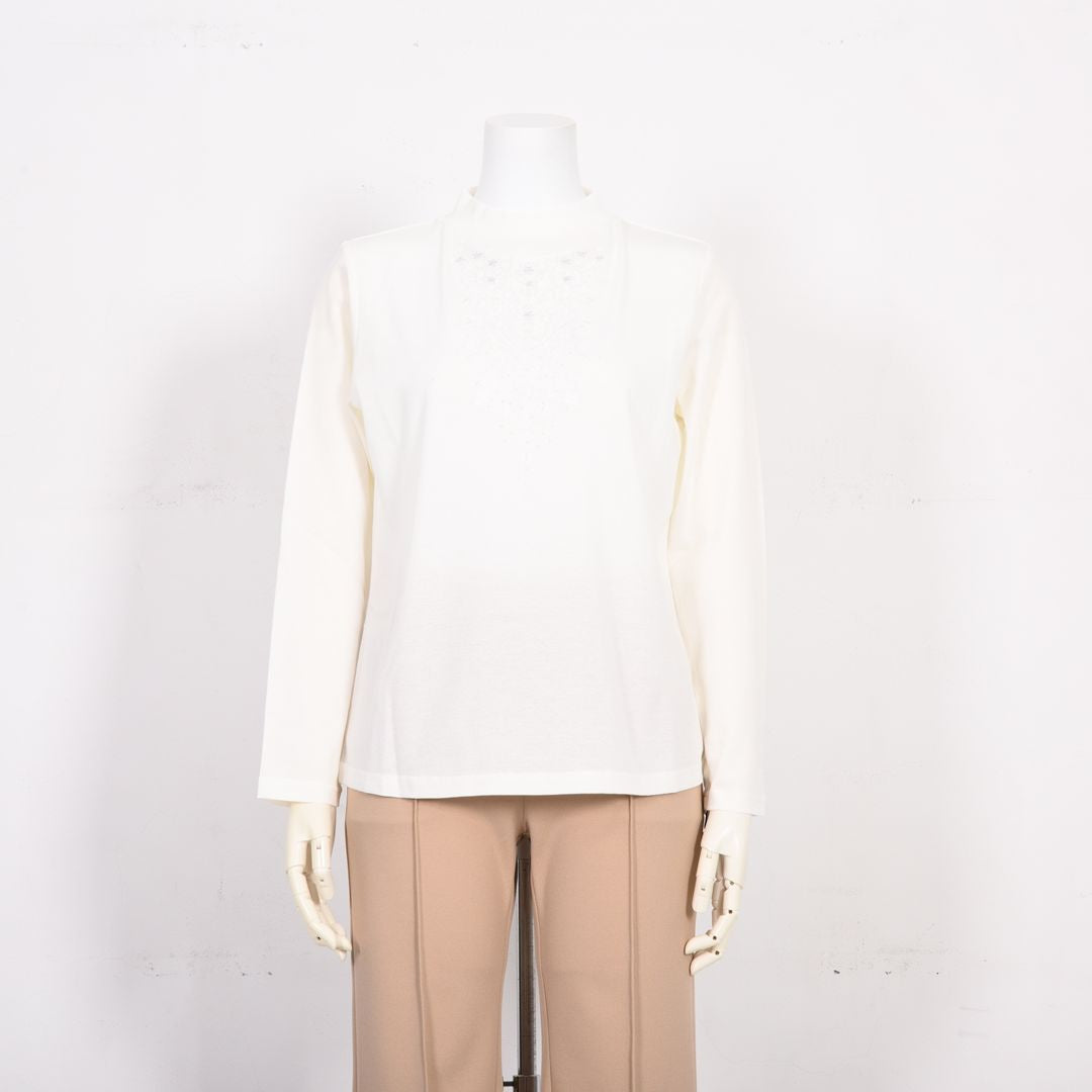 華やぎモチーフ　ハイネックカットソー　MIMO MODA　2562915