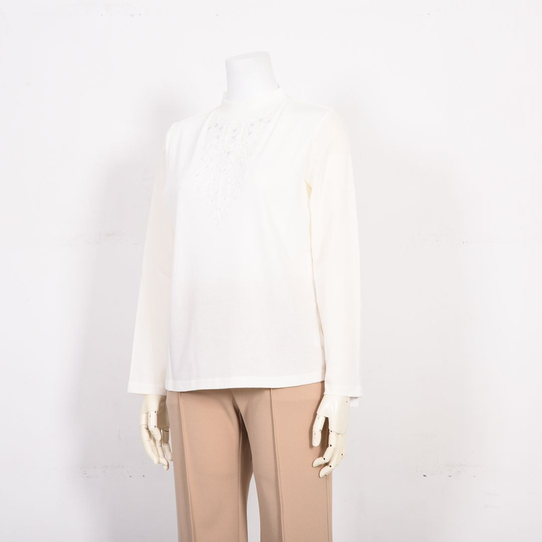 華やぎモチーフ　ハイネックカットソー　MIMO MODA　2562915