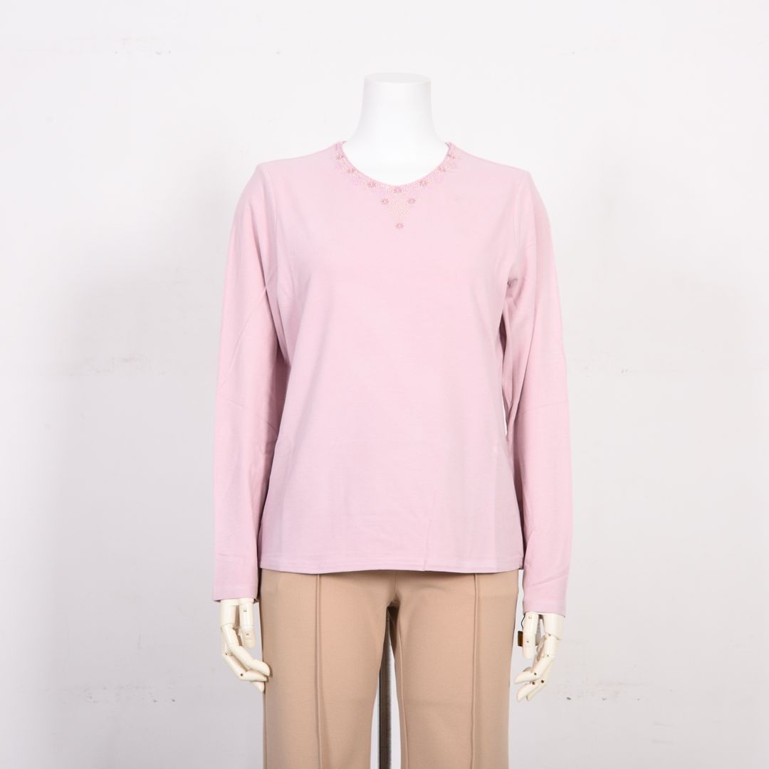 ネックレスモチーフ　カットソー　MIMO MODA　2562912