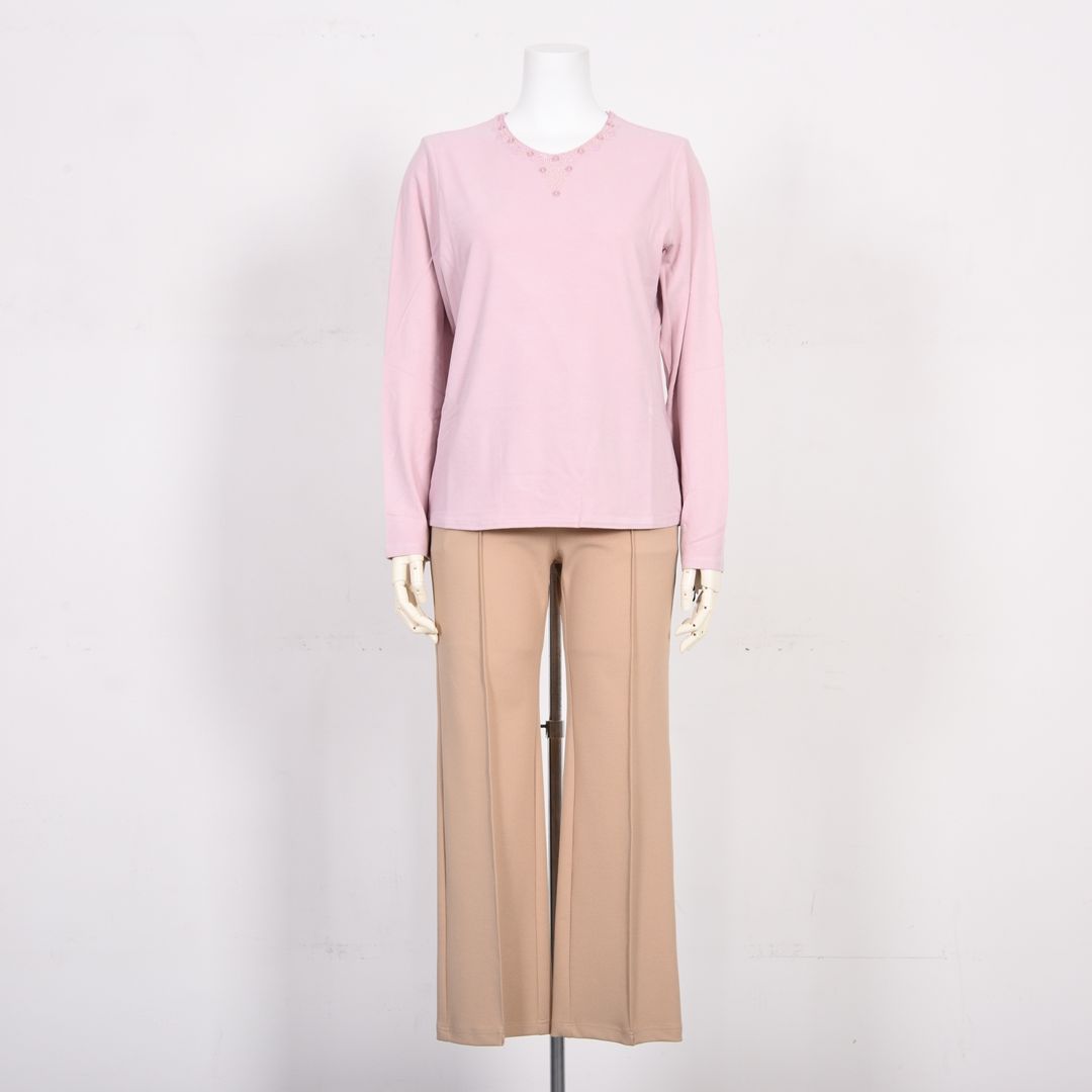ネックレスモチーフ　カットソー　MIMO MODA　2562912