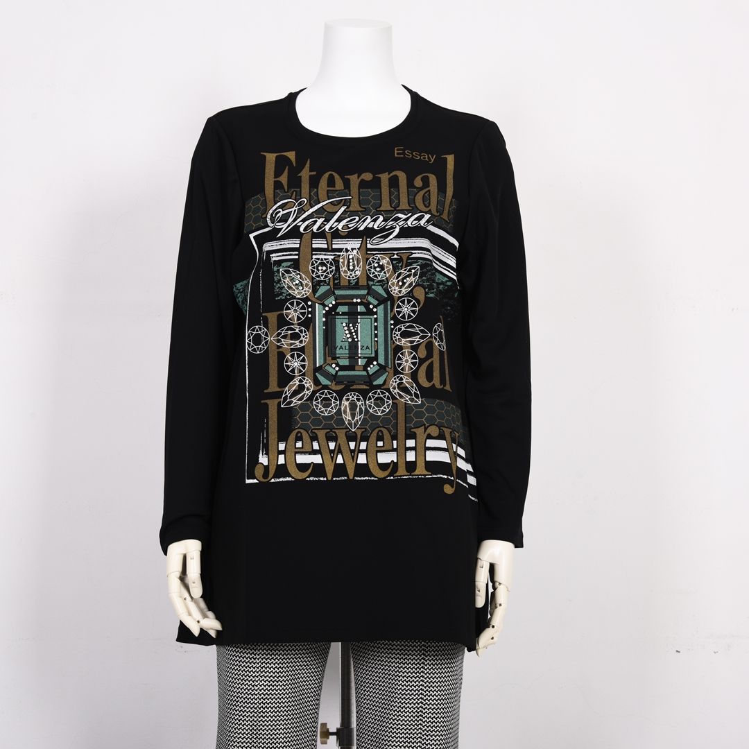 ※予約商品 ジュエリーモチーフ　カットソー　VALENZA　5162615