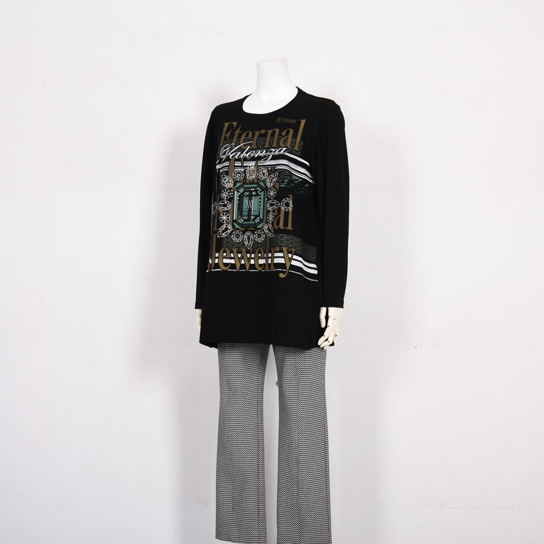 ※予約商品 ジュエリーモチーフ　カットソー　VALENZA　5162615