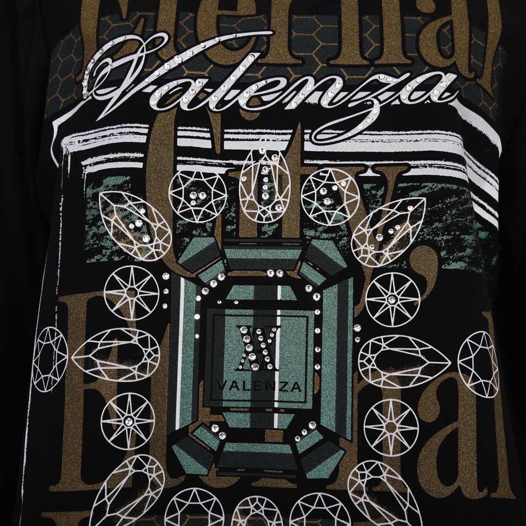 ※予約商品 ジュエリーモチーフ　カットソー　VALENZA　5162615