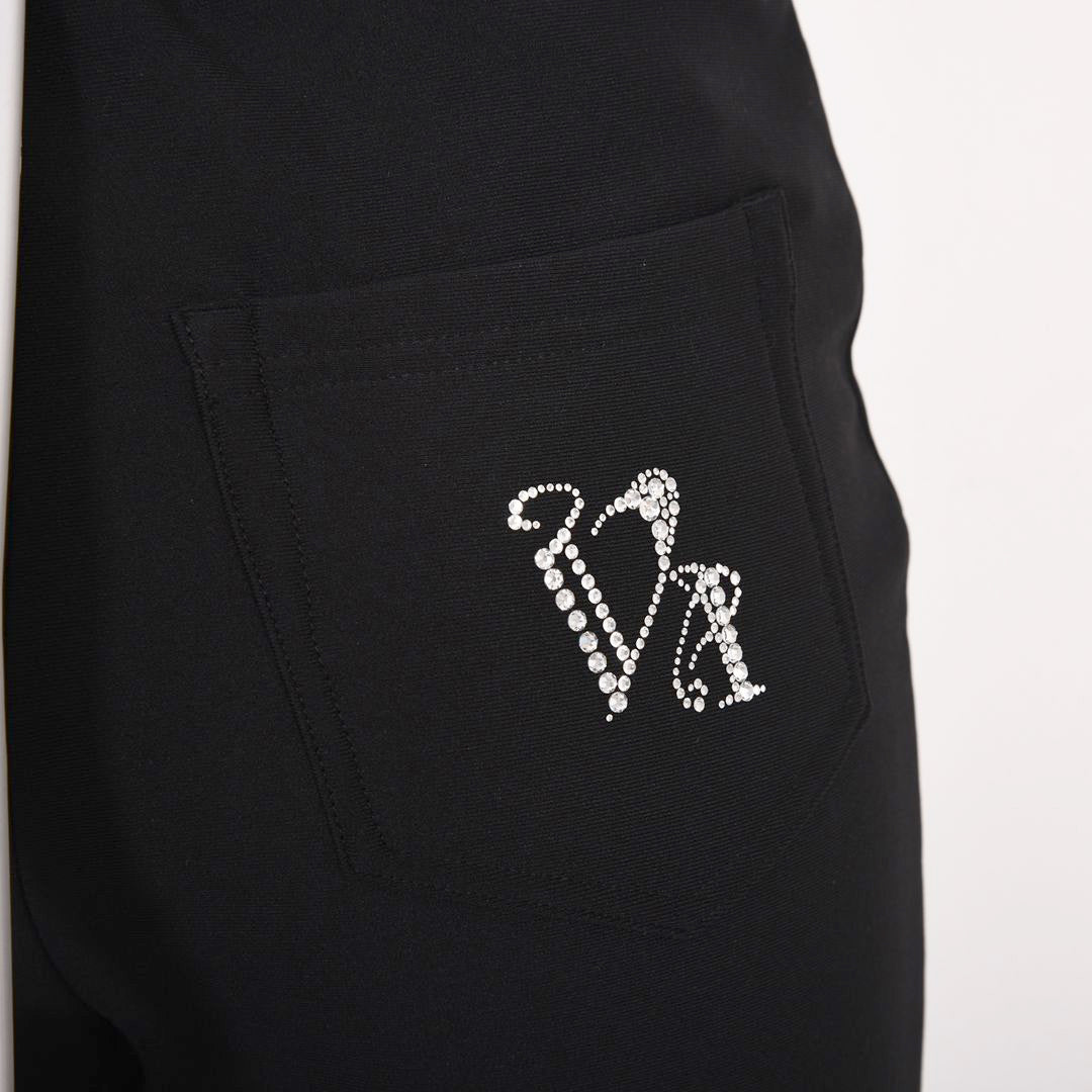 センターシーム ストレッチ ストレートパンツ　VALENZA　5166608