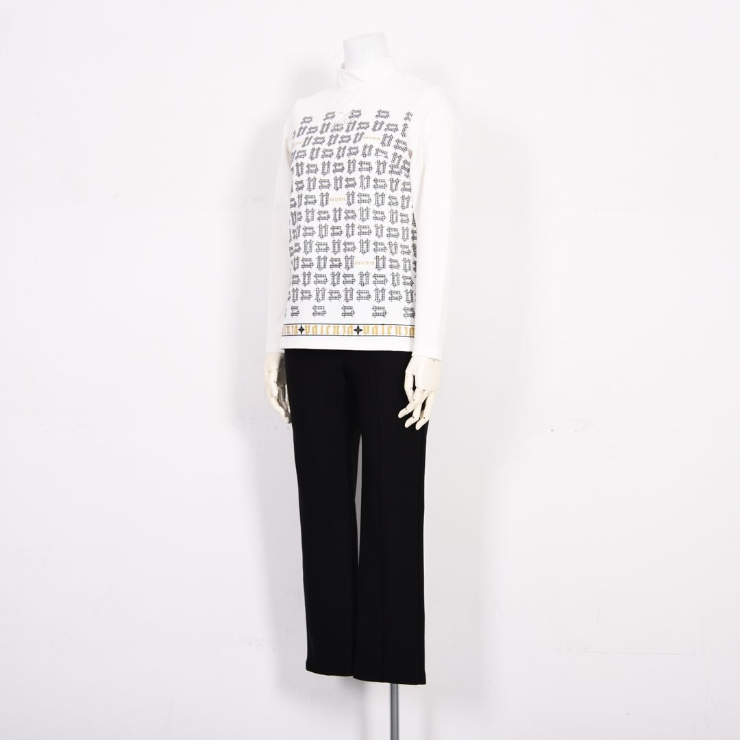 センターシーム ストレッチ ストレートパンツ　VALENZA　5166608