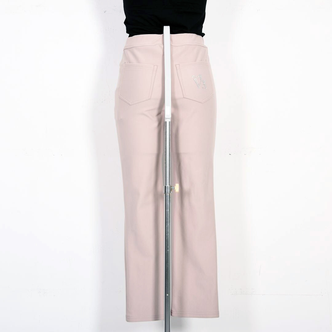 センターシーム ストレッチ ストレートパンツ　VALENZA　5166608