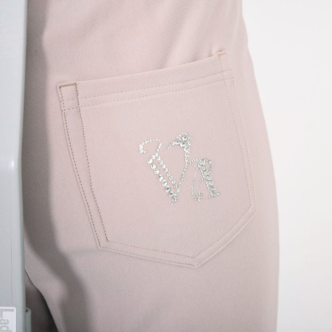 センターシーム ストレッチ ストレートパンツ　VALENZA　5166608