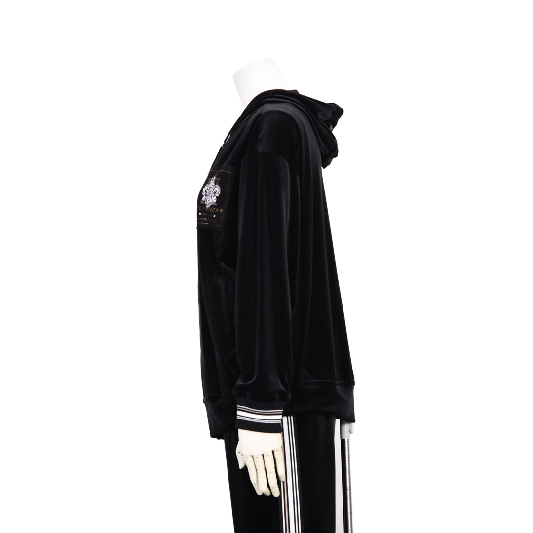 【Lサイズ】スノーベロア　ジップパーカー　VALENZA　5567615