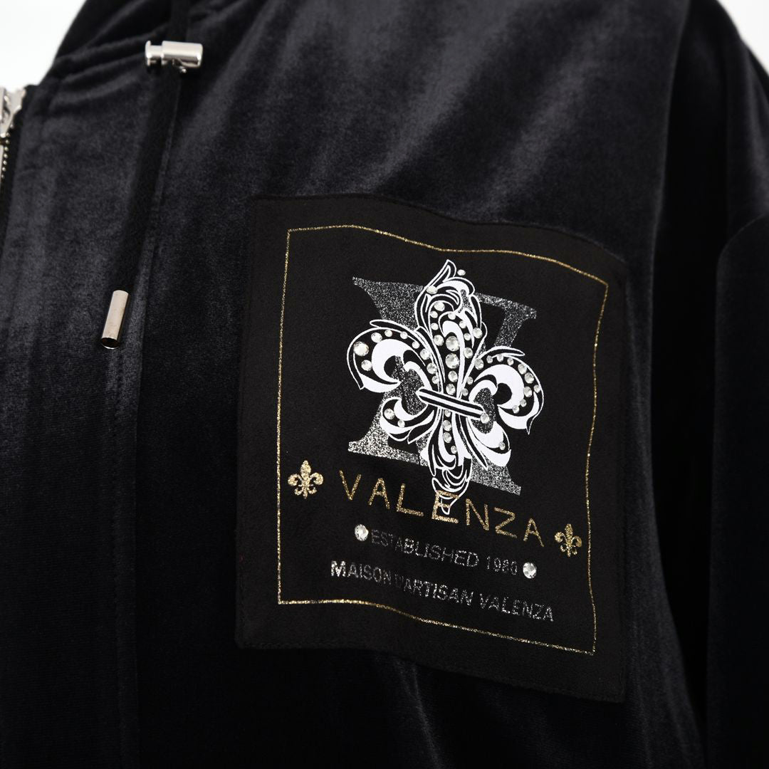 スノーベロア　ジップパーカー　VALENZA　5167615