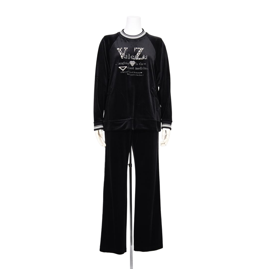 【Lサイズ】スノーベロア　イージーパンツ　VALENZA　5566609