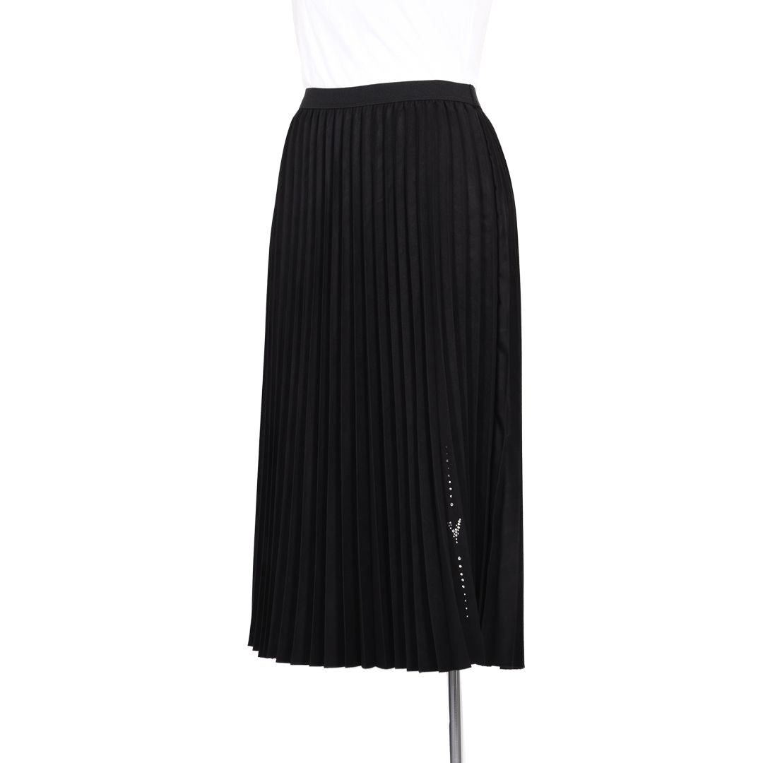 シンセティックレザー　プリーツスカート　VALENZA　5165600