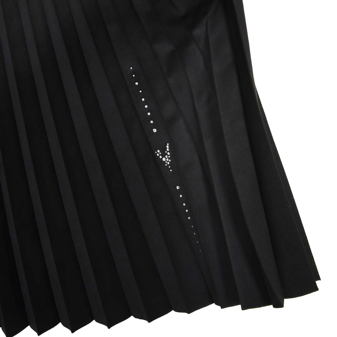 シンセティックレザー　プリーツスカート　VALENZA　5165600