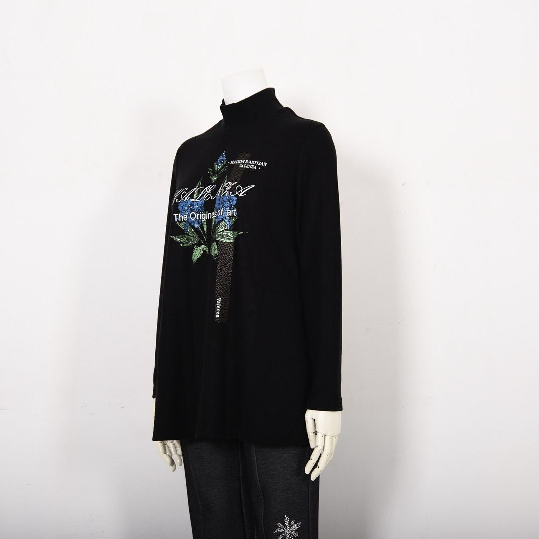 【保温】【吸湿発熱】プレミアウォーム ハイネックカットソー　VALENZA　5152700