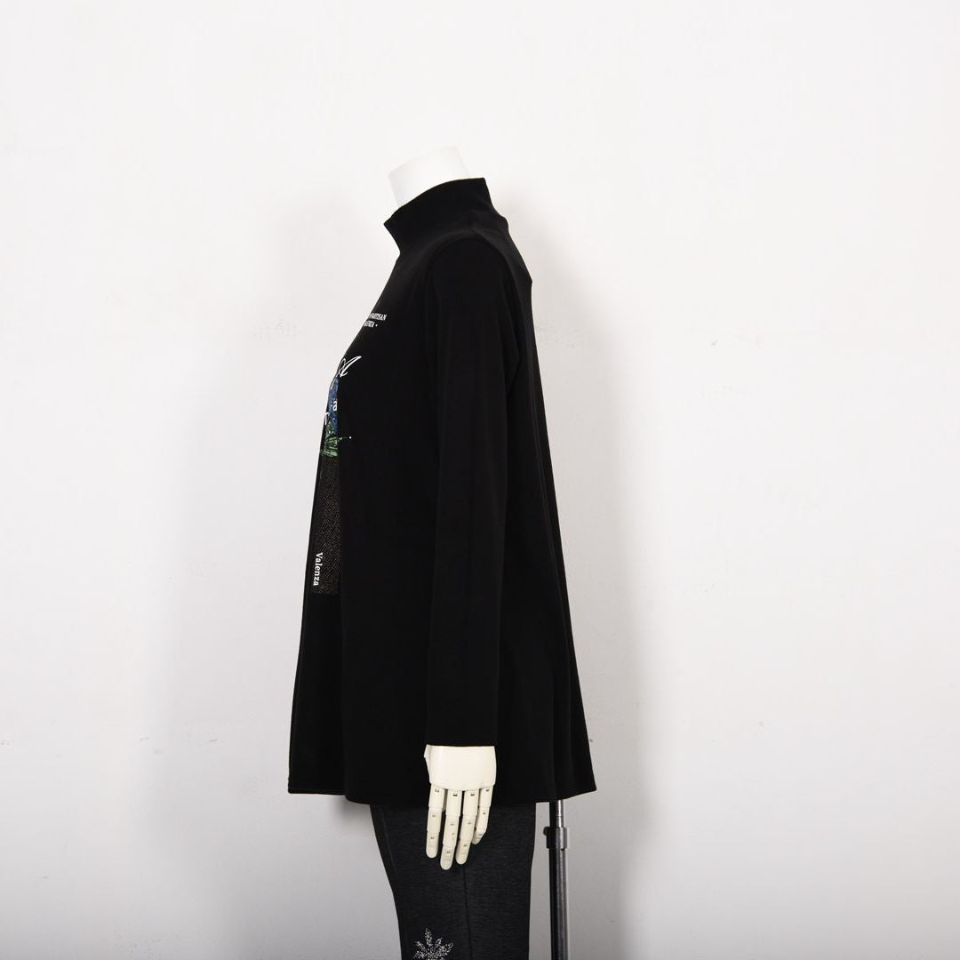 【Lサイズ】【保温】【吸湿発熱】プレミアウォーム ハイネックカットソー　VALENZA　5552700