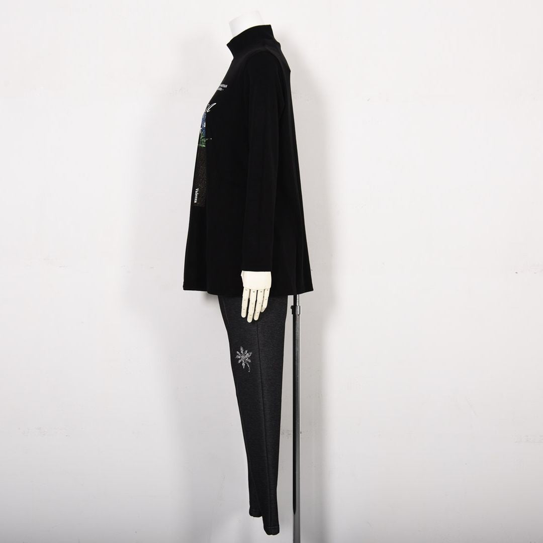 【保温】【吸湿発熱】プレミアウォーム ハイネックカットソー　VALENZA　5152700