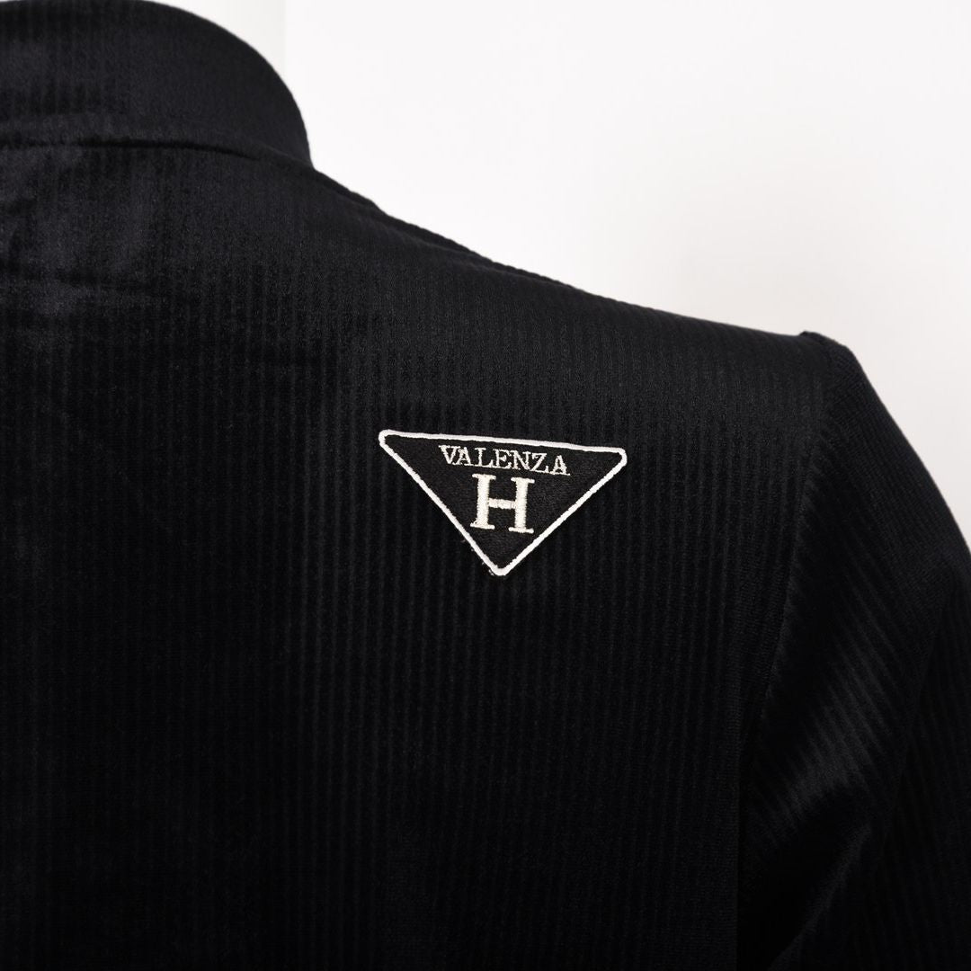 【セットアップ◎】ストライプベロア カットソー　VALENZA home　5352402