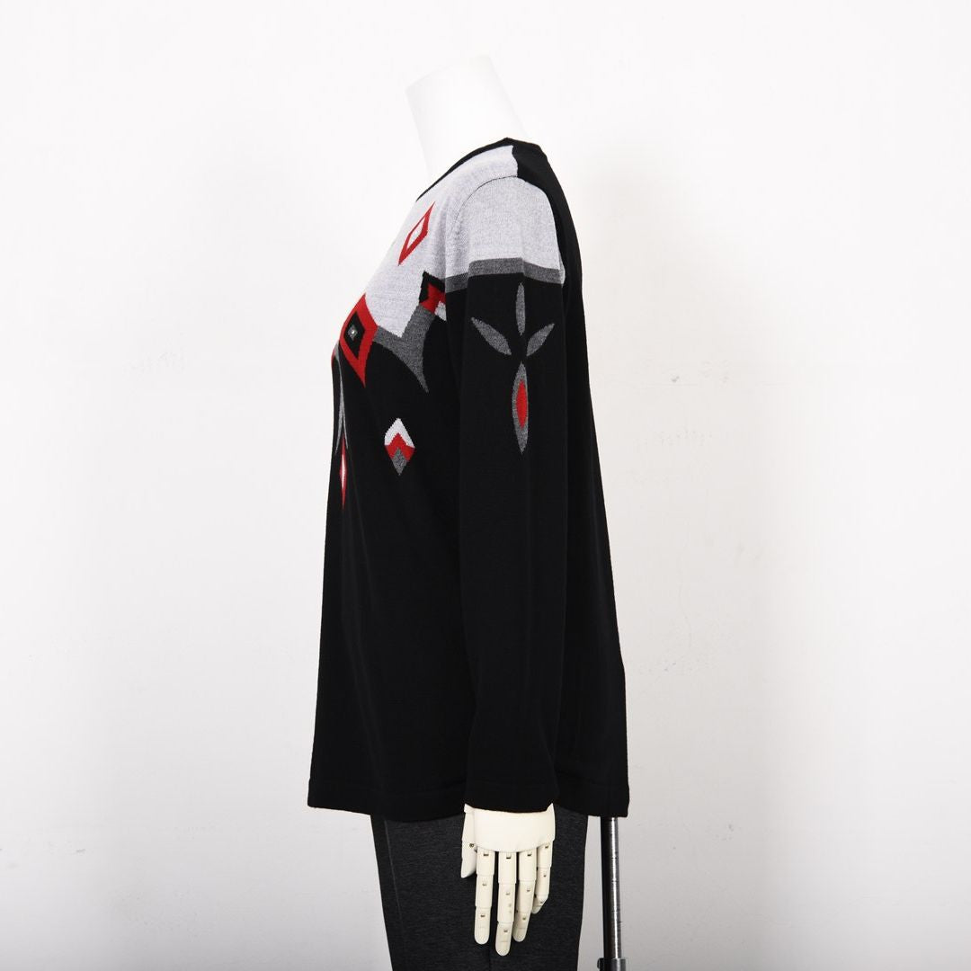 クルーネック　ハイゲージニット　VALENZA　5153608