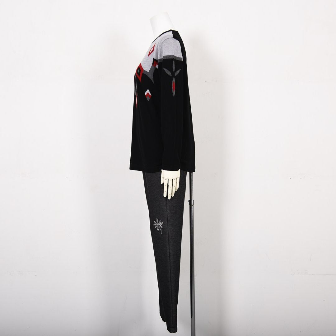 クルーネック　ハイゲージニット　VALENZA　5153608