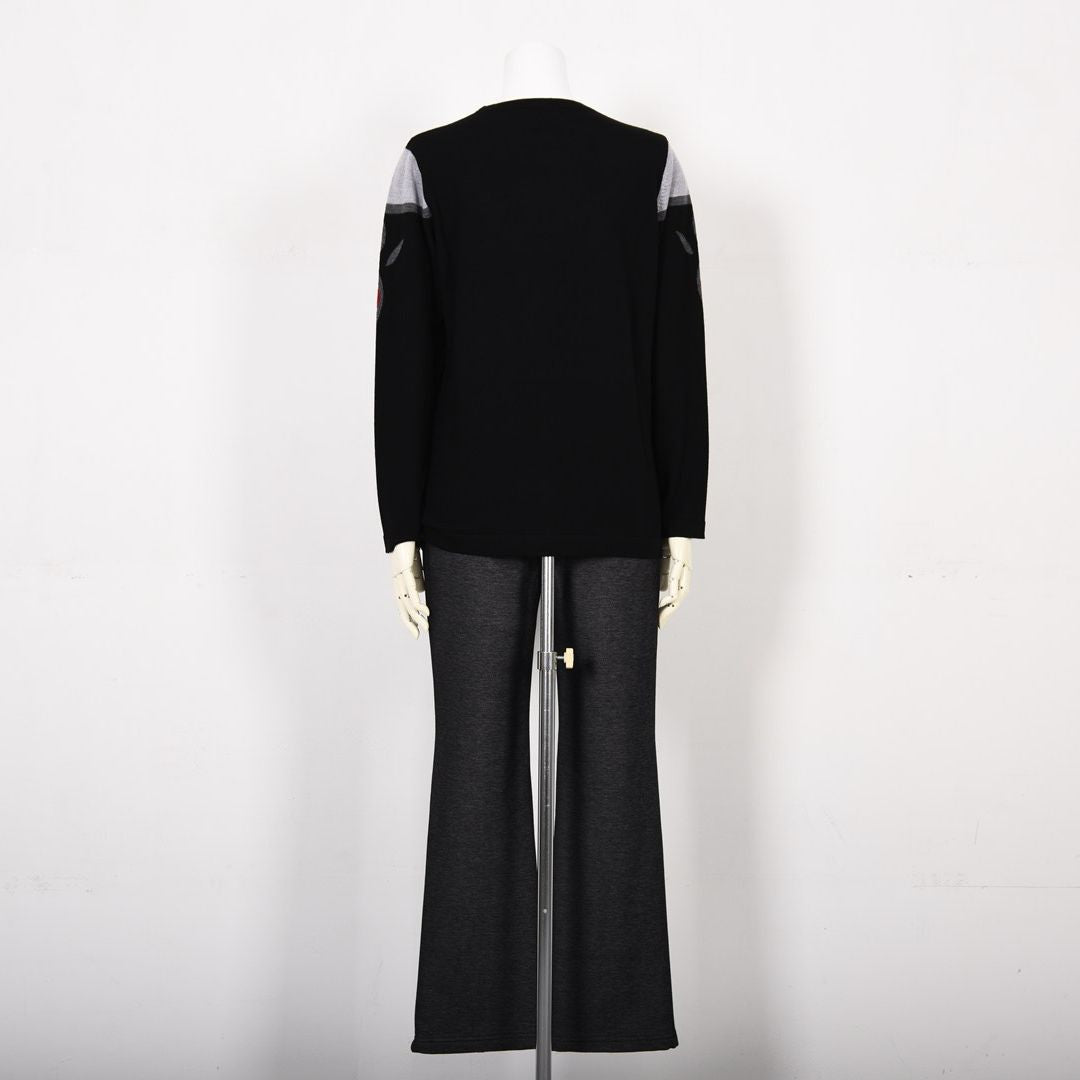 クルーネック　ハイゲージニット　VALENZA　5153608