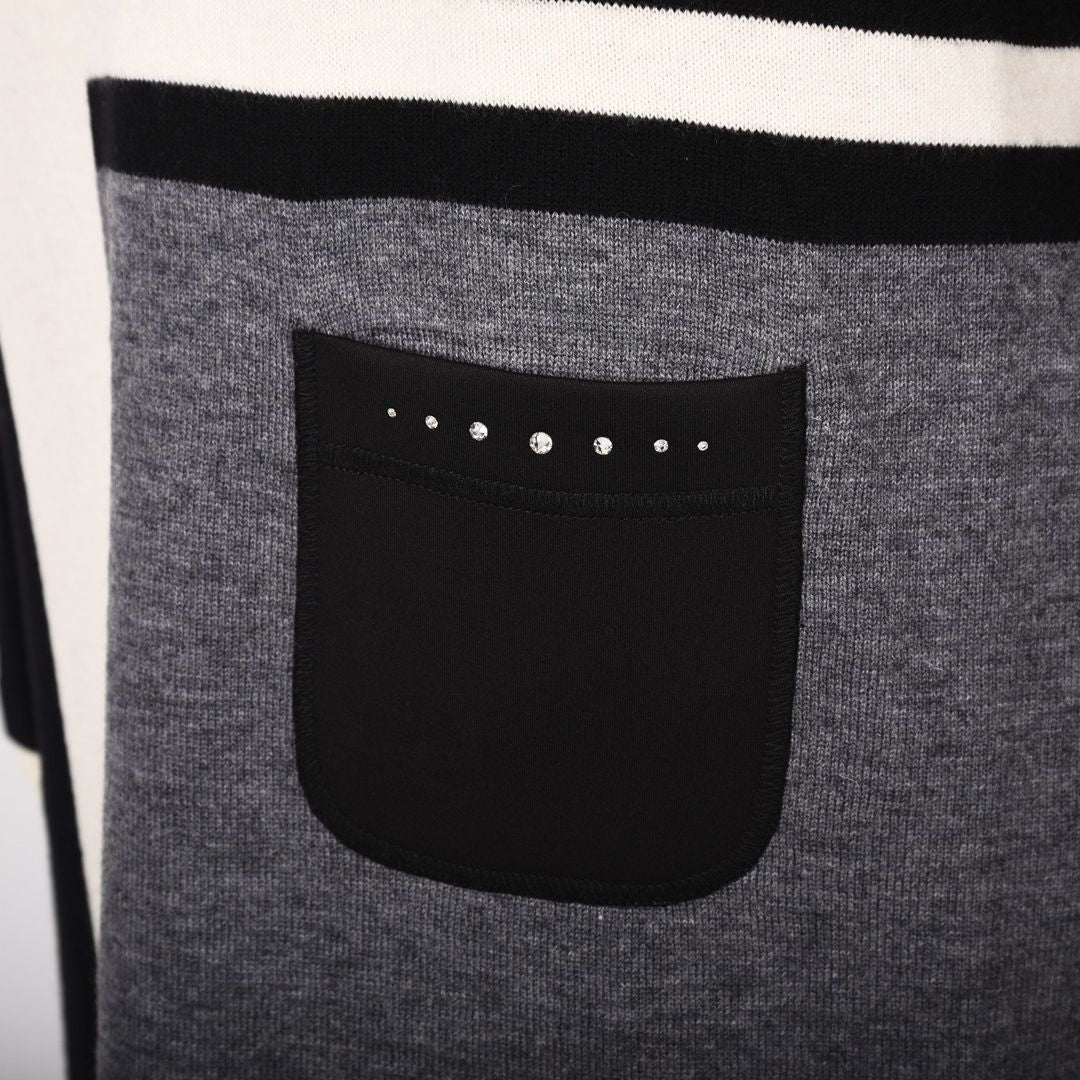 【アップデートして登場♡】ダンボールニット ハイネックワンピース　VALENZA　5153709