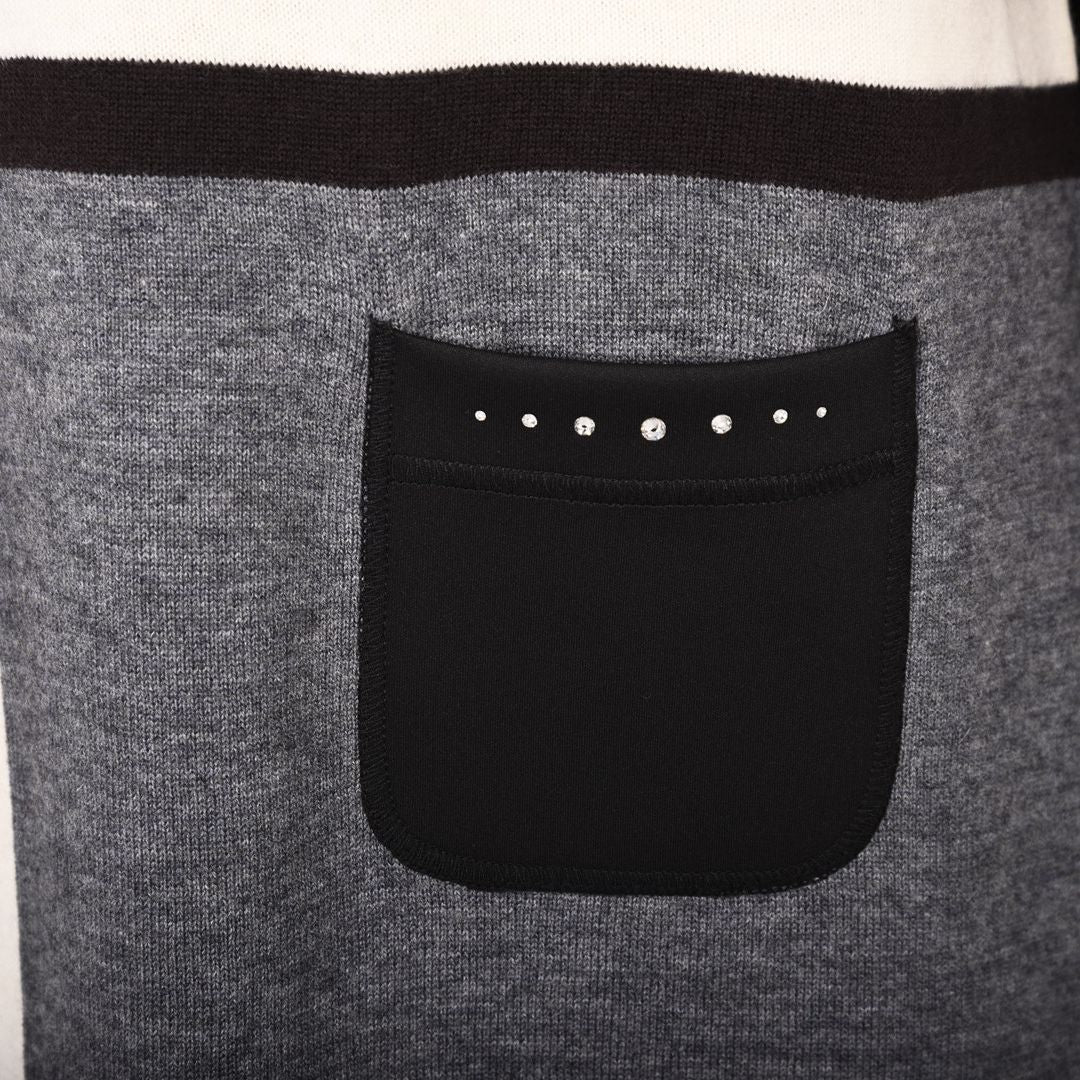 【Lサイズ】【アップデートして登場♡】ダンボールニット ハイネックワンピース　VALENZA　5553709