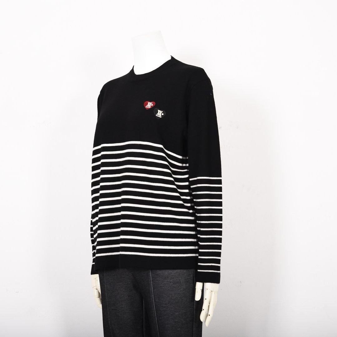 【Lサイズ】【VA heart♡】シンプル ボーダーニット　VALENZA　5553522