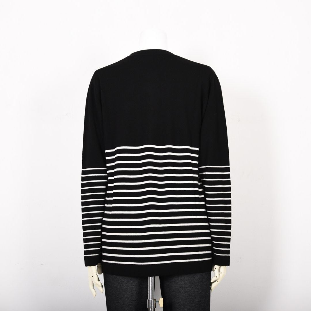 【ゆったり♪ 1サイズ下でもOK♡】シンプル ボーダーカーディガン　VALENZA　5153521