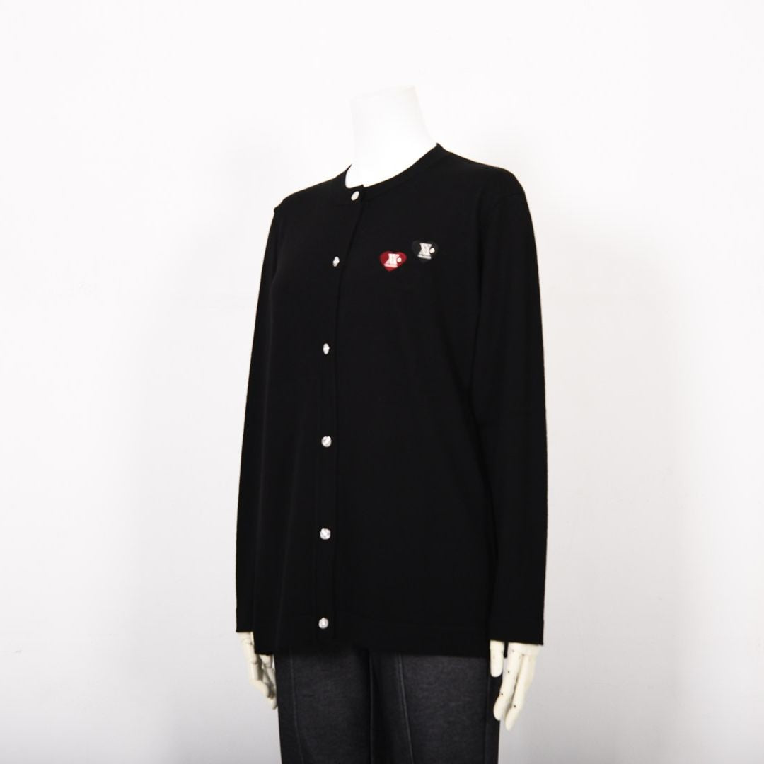 【Lサイズ】【ゆったり♪ 1サイズ下でもOK♡】シンプルニット カーディガン　VALENZA　5553520