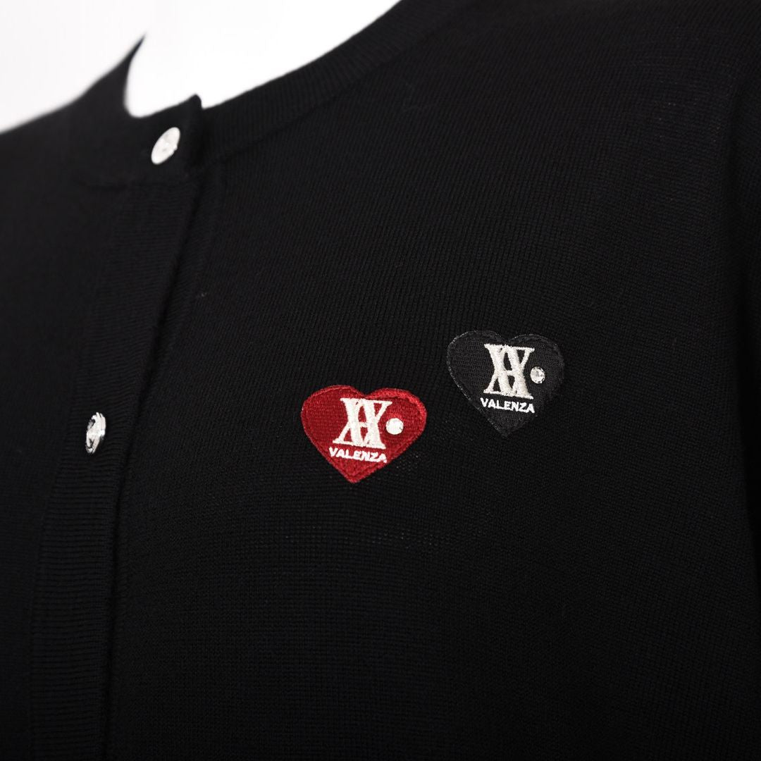 【ゆったり♪ 1サイズ下でもOK♡】シンプル ニットカーディガン　VALENZA　5153520