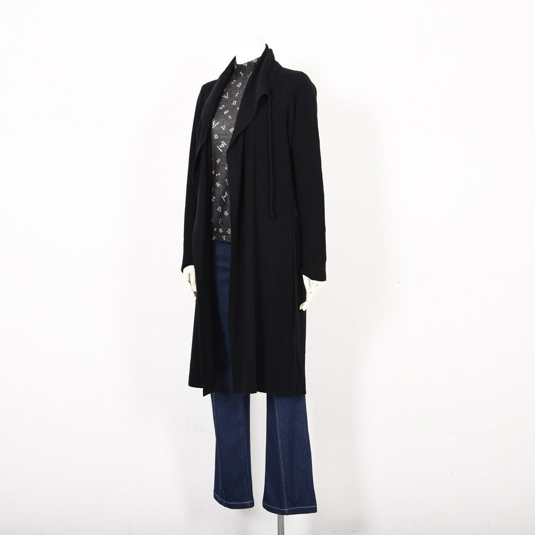 ロングニット　ガウンカーディガン　VALENZA　5153609