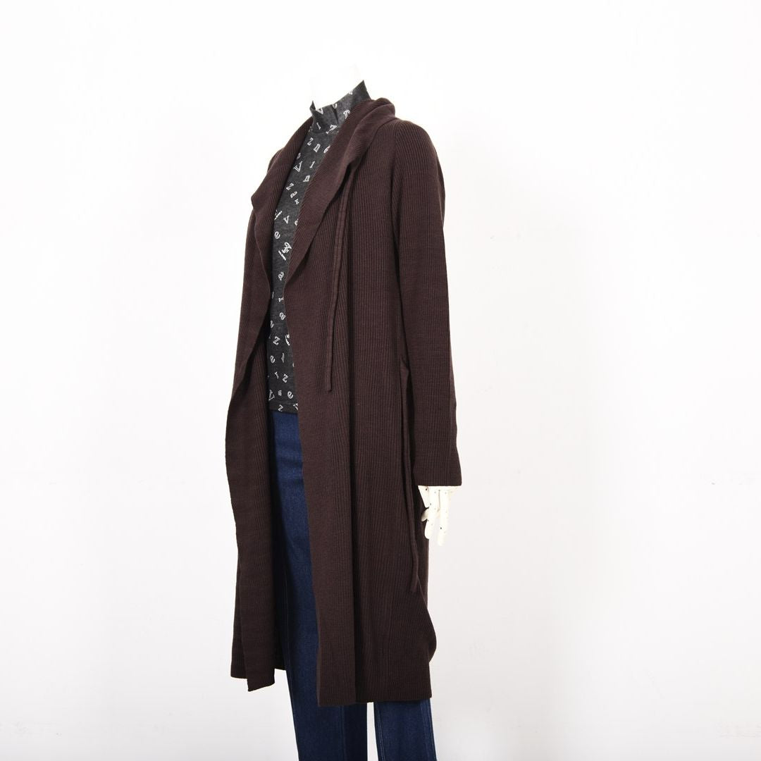 ロングニット　ガウンカーディガン　VALENZA　5153609