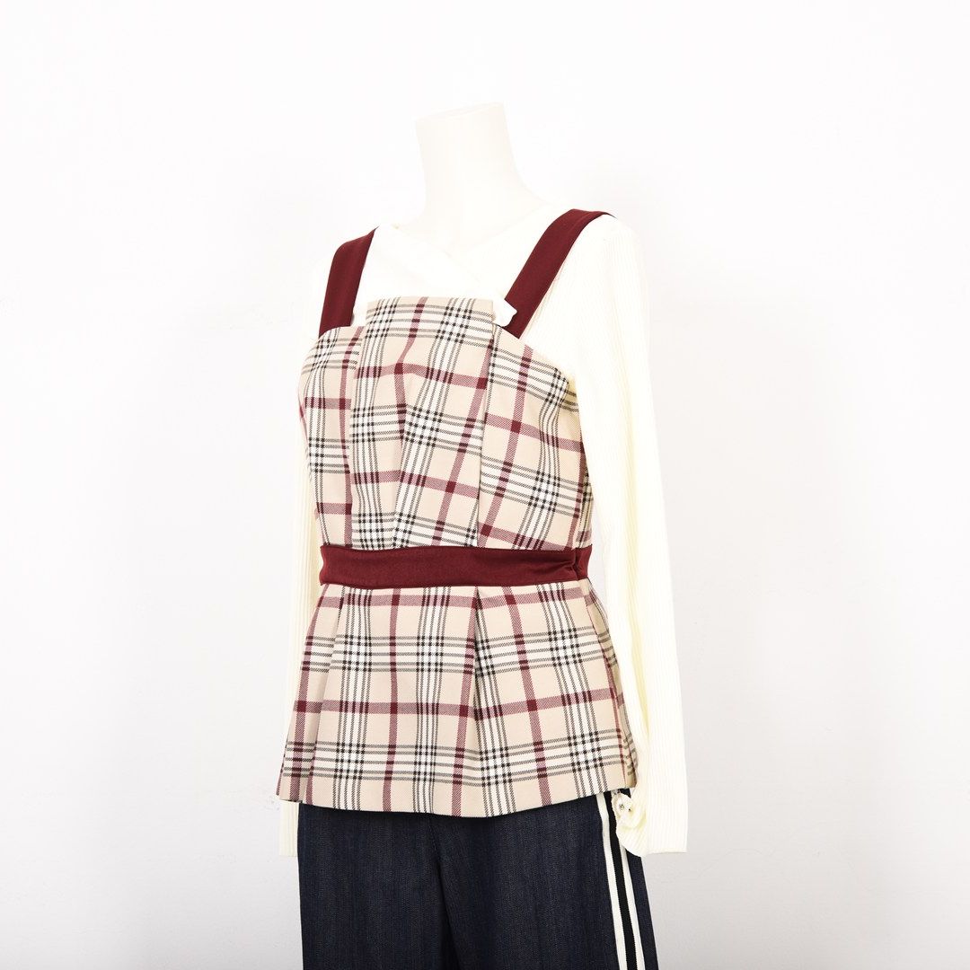 マルチチェック キャミビスチェ　Dear Princess　3051305