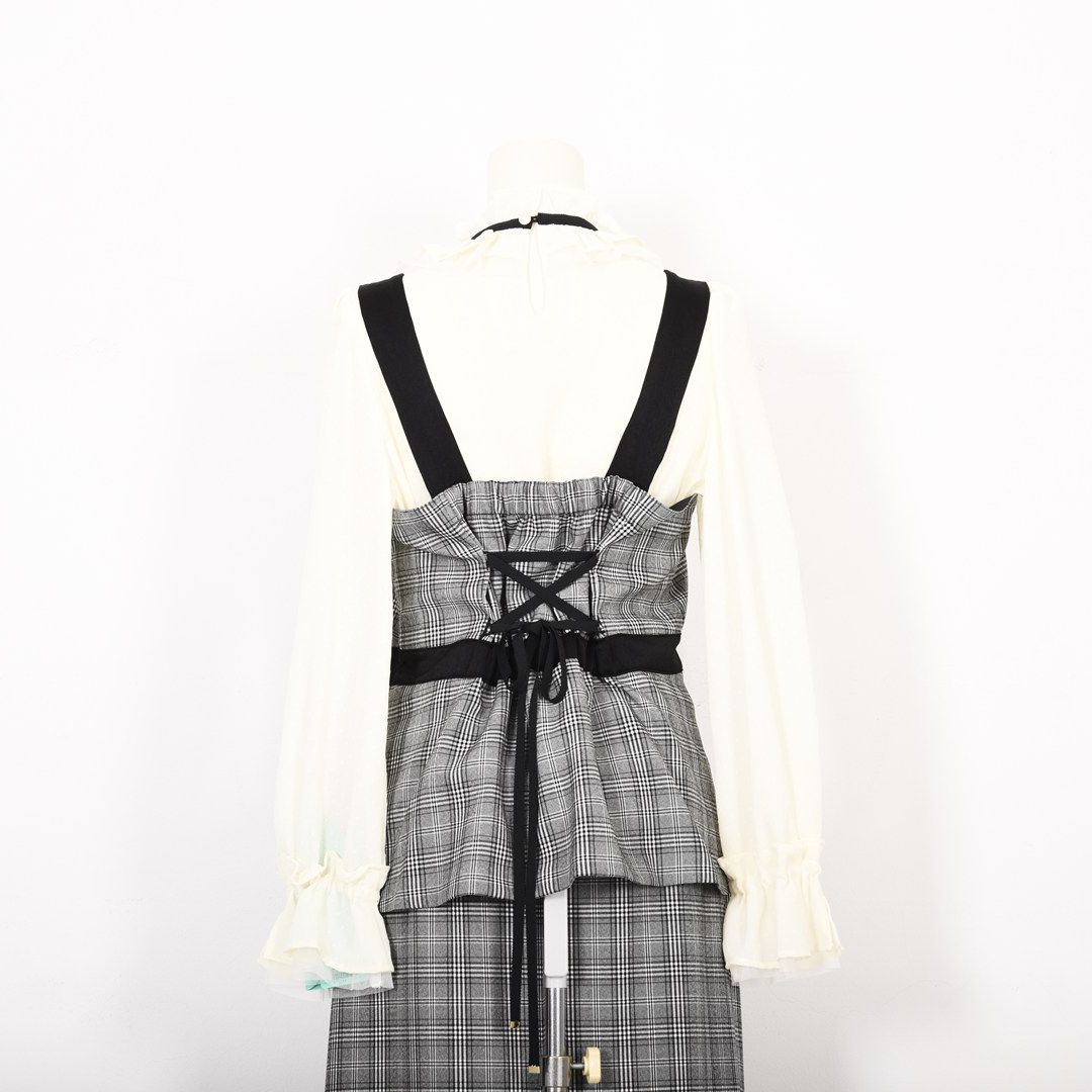 マルチチェック キャミビスチェ　Dear Princess　3051305