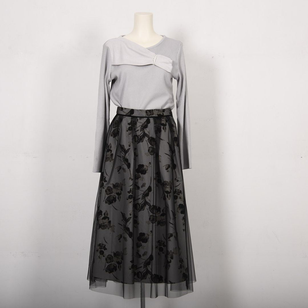 ブラッシュアートプリント　スカート　Dear Princess　3055307