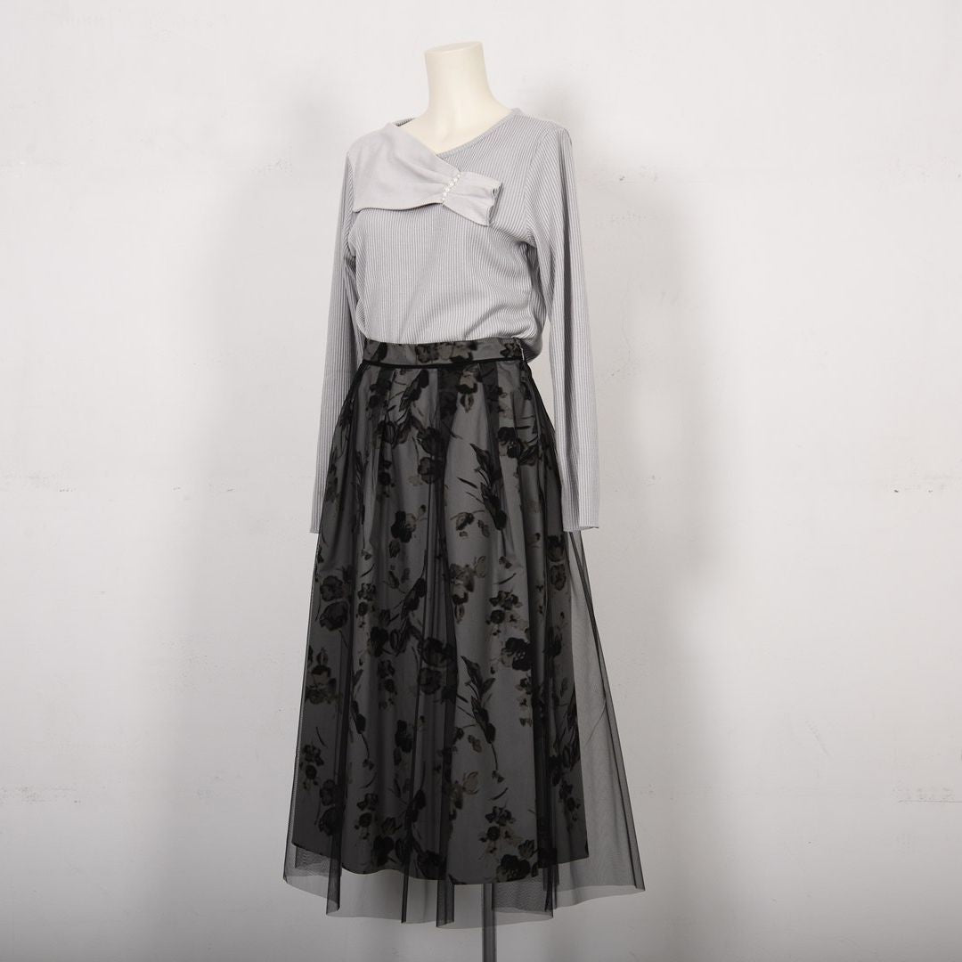 ブラッシュアートプリント　スカート　Dear Princess　3055307