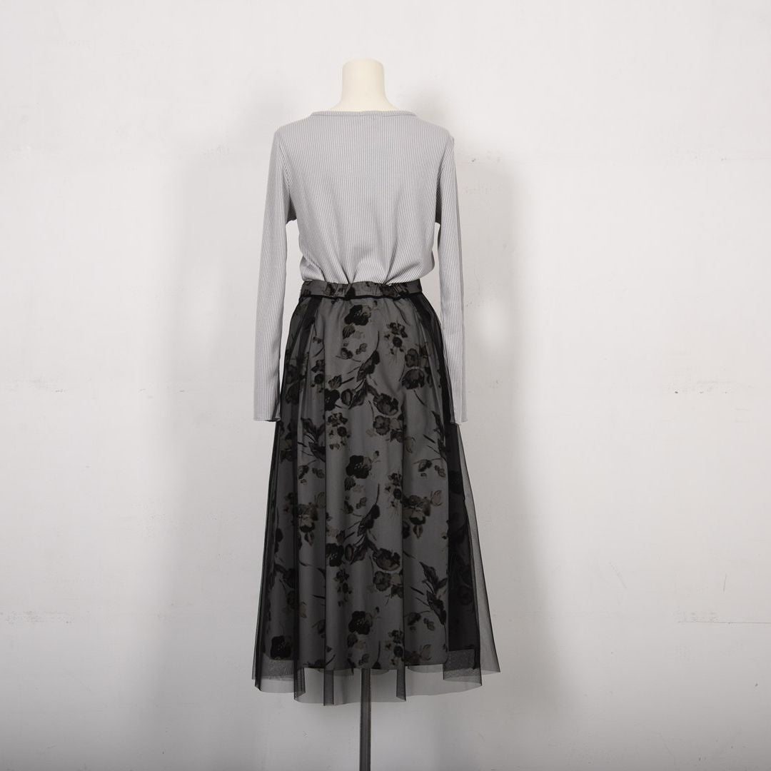 ブラッシュアートプリント　スカート　Dear Princess　3055307