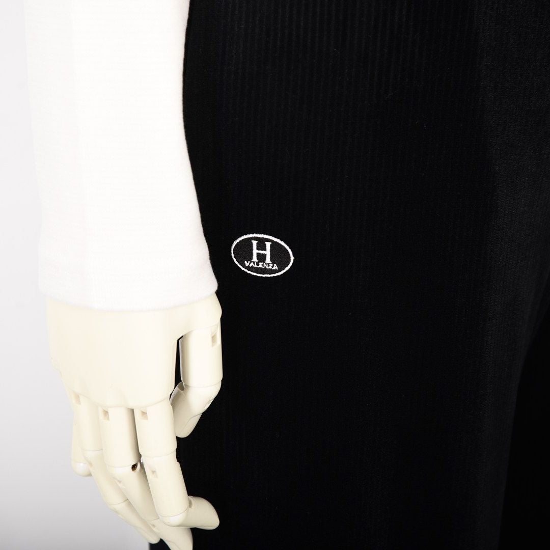 【セットアップ◎】ストライプベロア パンツ　VALENZA home　5356400