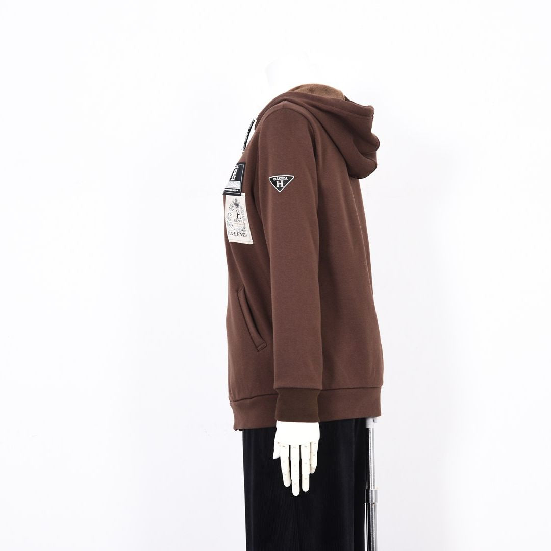 【オリジナルファスナー】裏シャギー パーカー　VALENZA home　5357400