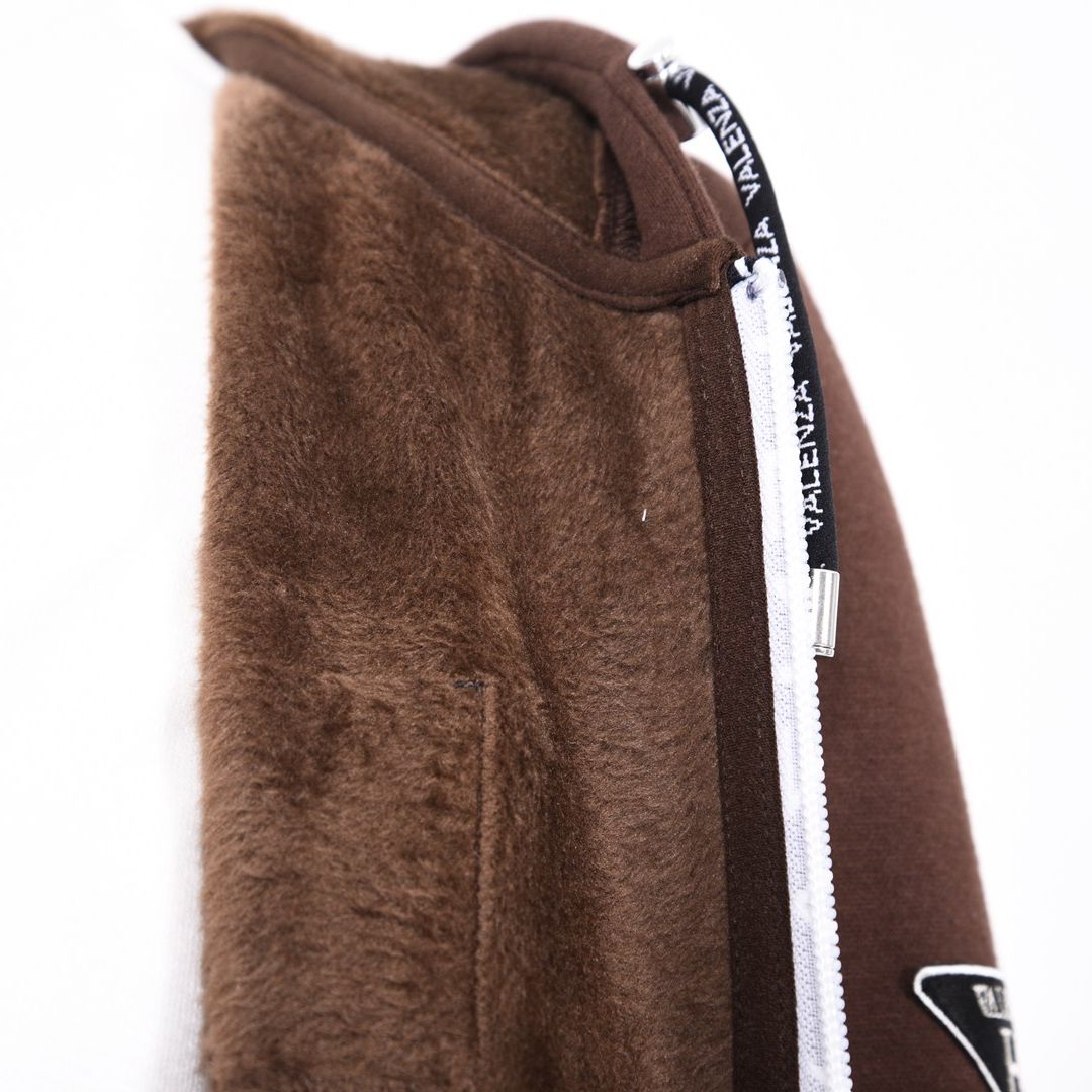 【オリジナルファスナー】裏シャギー パーカー　VALENZA home　5357400