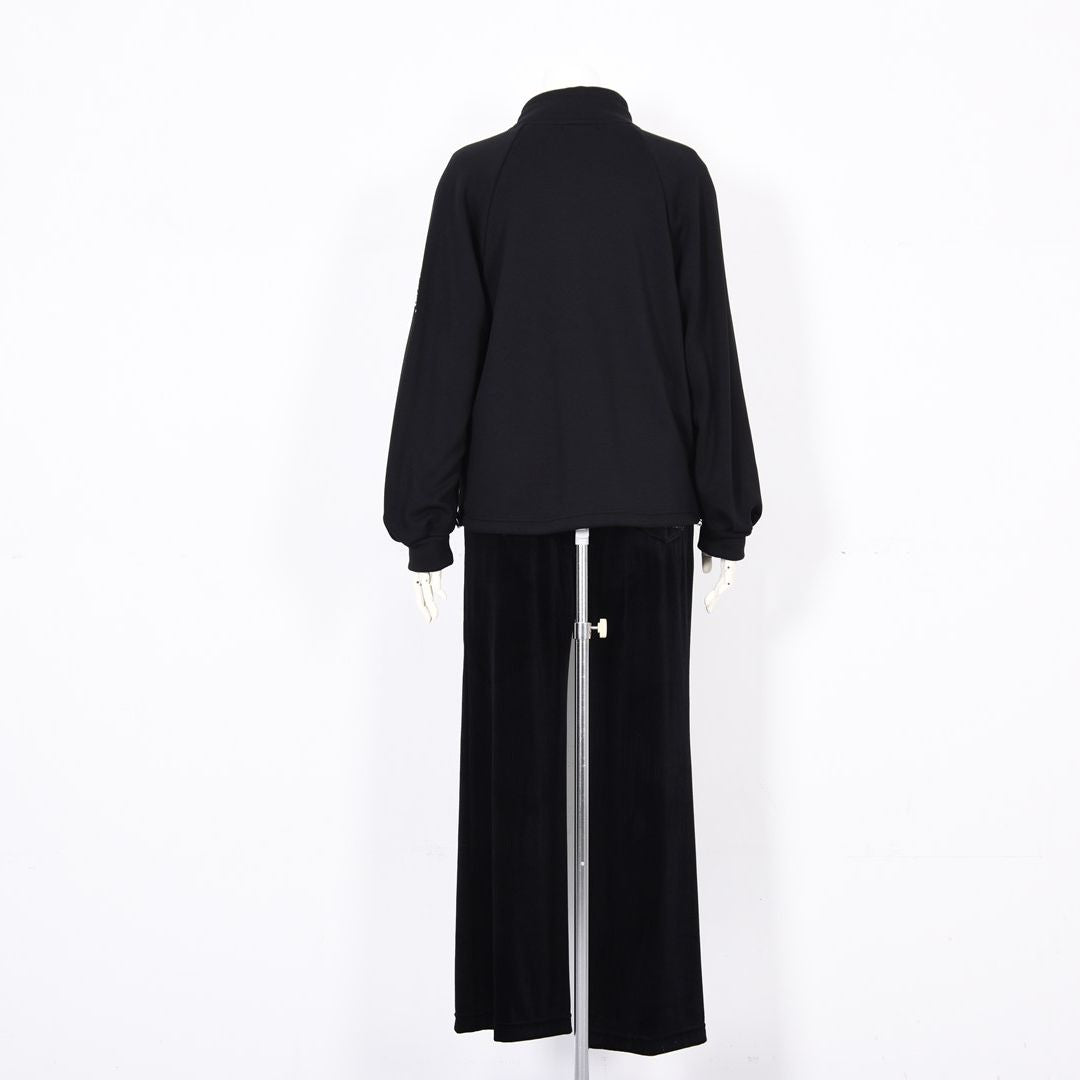 【Lサイズ】【異素材使い】BOMBER HEAT フルジップ ブルゾン　VALENZA　5552709