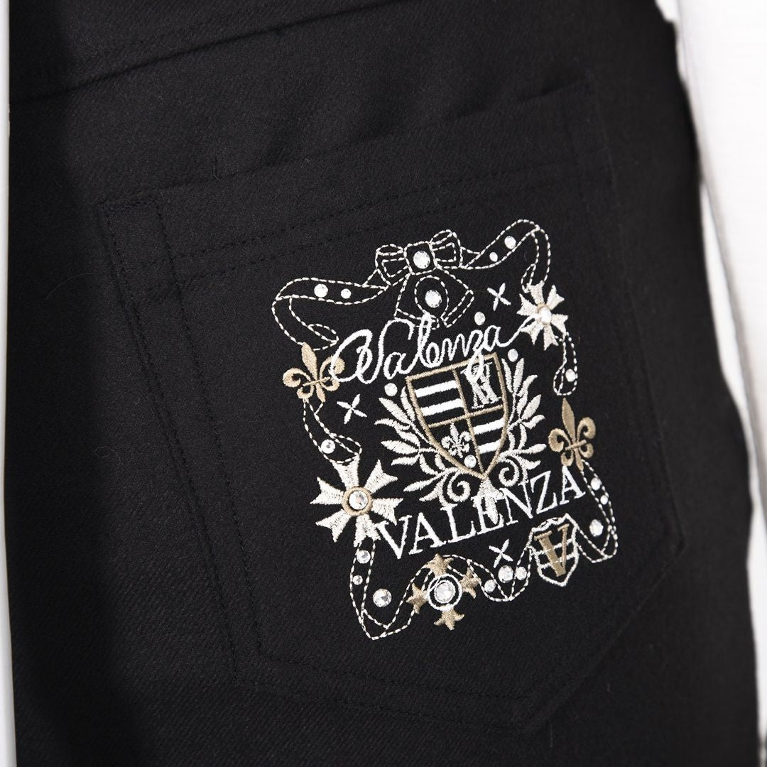 【Lサイズ】【保温】【両面起毛】2wayストレッチ ストレートパンツ　VALENZA　5556704