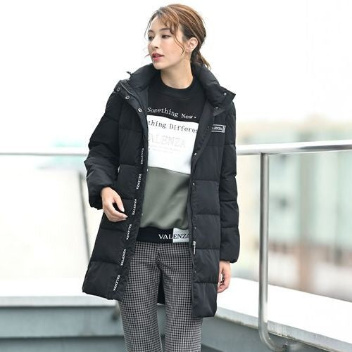 【Lサイズ】フード取り外し　2WAY中綿コート　VALENZA　5558707